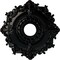Ekena Millwork Riley Ceiling Medallion (Fits Canopies up to 4 5/8"), 18"OD x 3 1/2"ID x 1 1/2"P, Black Pearl CM18RLBPS - alternate 1